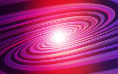 Işık mor, pembe vektör desen gece gökyüzü ile yıldız.