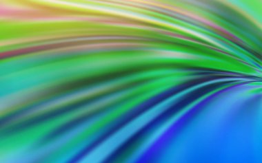 Açık Mavi ve Yeşil vektör soyut parlaklığı bulanıklaştırdı.