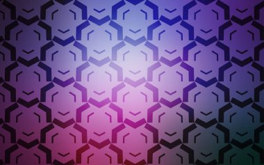 Açık Mor, pembe çizgili vektör arkaplanı.