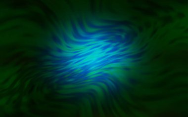 Koyu yeşil vektör parlak şablonu bulanıklaştırdı.