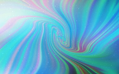 Gece gökyüzü desenle ışık mavi vektör yıldız.