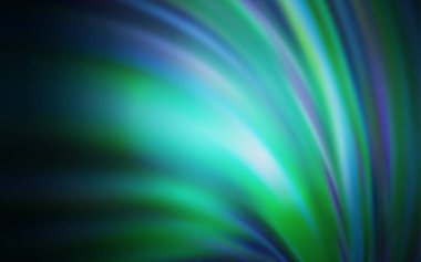 Koyu mavi vektör parlak şablonu bulanıklaştırdı.