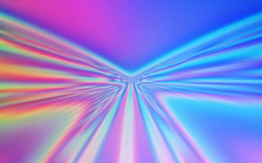 Açık Mavi, eğri çizgileri olan kırmızı vektör arkaplanı.