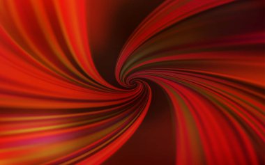 Bükülmüş çizgileri olan açık kırmızı vektör arkaplanı.