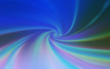 Açık Mavi ve Yeşil vektör parlak şablonu bulanıklaştırdı.