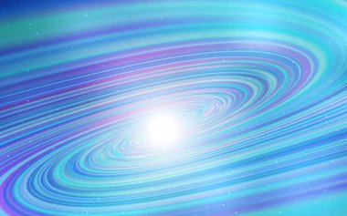 Astronomik yıldızlar ile açık mavi vektör arka plan.