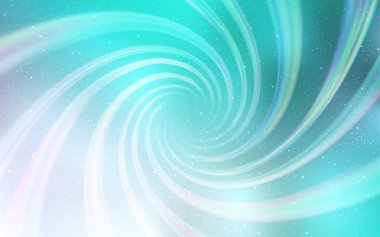 Gökada yıldız ışık mavi vektör arka plan.