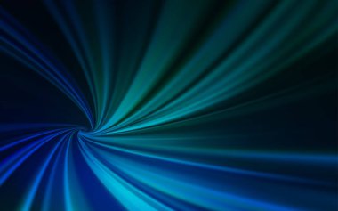 Koyu mavi, yeşil vektör soyut bulanık arkaplan.