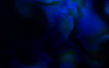 Koyu mavi vektör parlaklığı soyut arkaplanı bulanıklaştırdı.