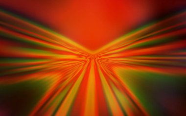 Bükülmüş çizgileri olan koyu turuncu vektör arkaplanı.