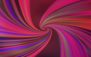 Eğri çizgileri olan Açık Pembe vektör arkaplanı.