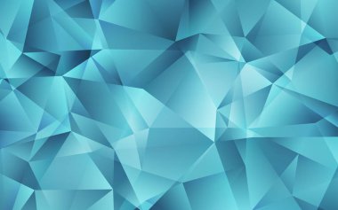 Açık BLUE vektörü soyut mozaik arkaplan.