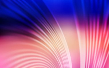 Açık Mavi, bükülmüş çizgilerle kırmızı vektör düzeni.