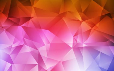 Açık Mavi, Kırmızı vektör soyut mozaik zemin.