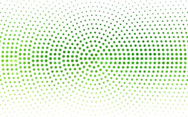 Kabarcıklı Açık Yeşil vektör arkaplanı.