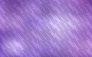 Renkli çizgileri olan açık mor vektör dokusu.