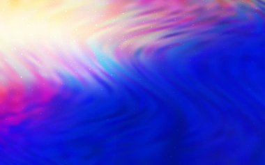 Açık Pembe, Kozmik yıldızlarla mavi vektör düzeni.