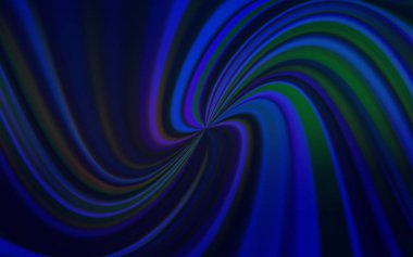 Koyu mavi vektör parlak şablonu bulanıklaştırdı.