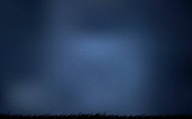 Koyu mavi vektör şablon alan yıldız.