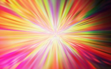 Açık Kırmızı, Sarı vektör bulanık parlak şablon.