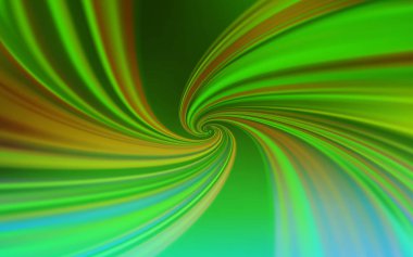 Wry çizgileri ile Açık Yeşil vektör arkaplanı.