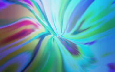 Açık Pembe, bükülmüş çizgilerle mavi vektör dokusu.