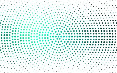 Benekli açık yeşil vektör arkaplanı.