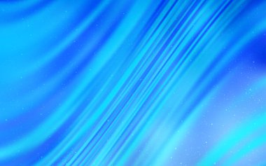 Gece gökyüzü desenle ışık mavi vektör yıldız.