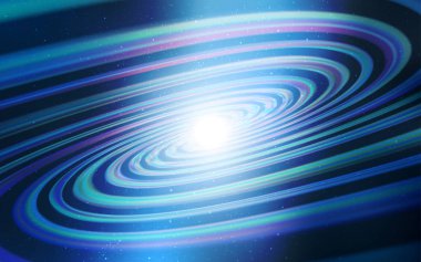 Hafif mavi vektör şablon alan yıldız.