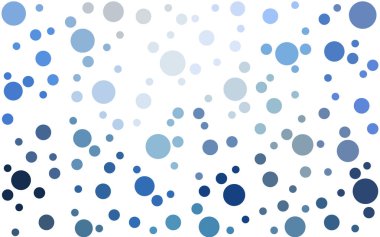 Dairesel hafif BLUE vektör şablonu.