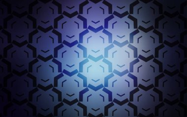 Wry çizgileri ile koyu mavi vektör arkaplanı.