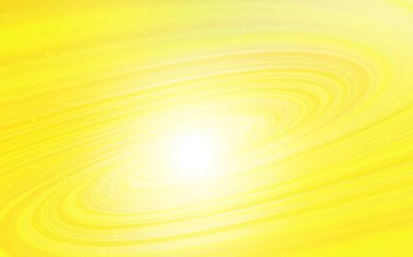 Gökada yıldız ile hafif sarı vektör arka plan.