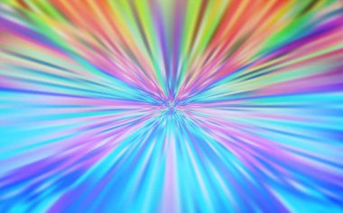 Açık Mavi, Sarı vektör soyut parlak şablon.