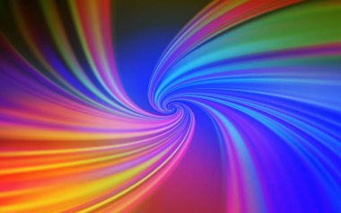 Alaycı çizgileri olan Açık Çok Renkli vektör arka planı.