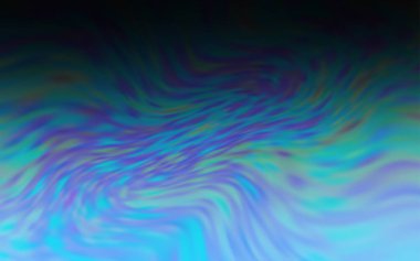 Koyu mavi vektör parlak şablonu bulanıklaştırdı.