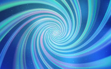 Gece gökyüzü desenle ışık mavi vektör yıldız.