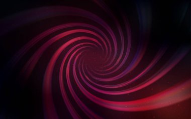 Astronomik yıldızlarla koyu pembe vektör arka planı.