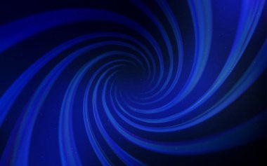 Koyu mavi vektör düzen kozmik yıldız ile.