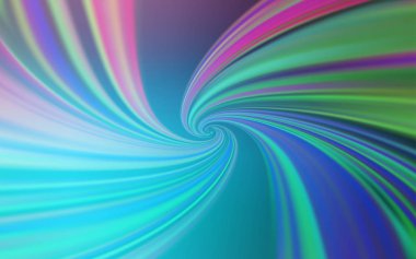 Açık Pembe, Wry çizgileri olan Mavi vektör düzeni.