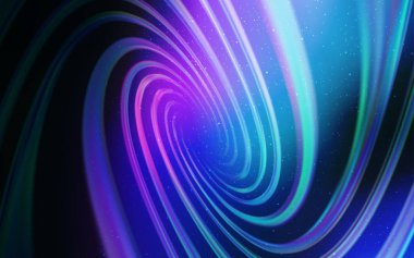 Koyu pembe, alanı şablonuyla mavi vektör yıldız.