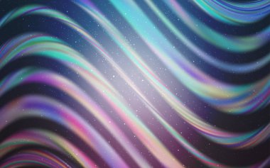 Pembe ışık, vektör şablon alan yıldız ile mavi.