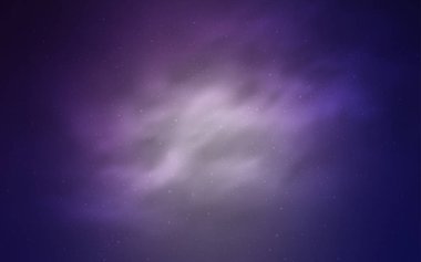 Hafif pembe, mavi vektör arka plan gökada yıldız ile.