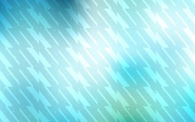 Açık Mavi, stright çizgili yeşil vektör arka plan.