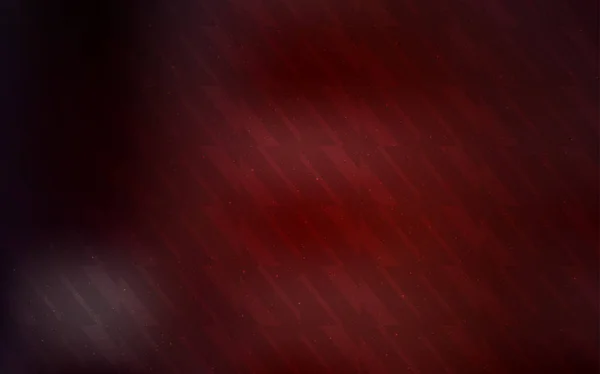 Modello vettoriale rosso scuro con linee nette . — Vettoriale Stock