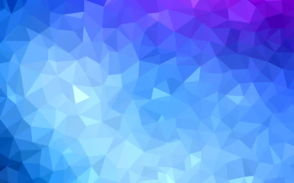 Texture mosaïque triangle vectoriel violet foncé. — Image vectorielle