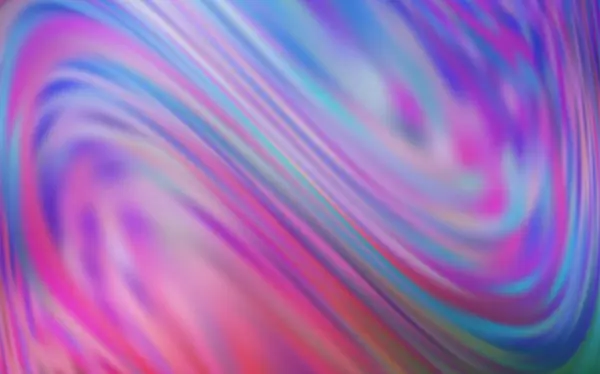 深粉红色，蓝色的向量模糊光芒抽象模板. — 图库矢量图片