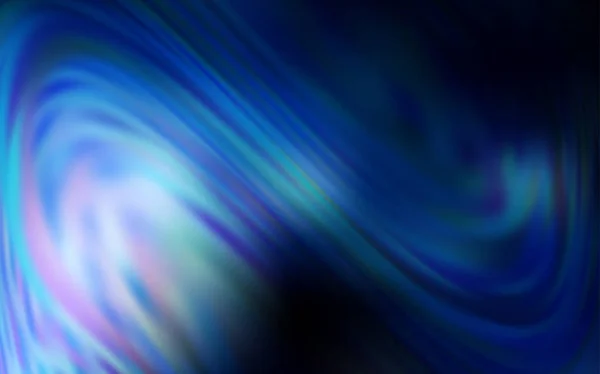 Dark BLUE vector blurred background. — Stock Vector