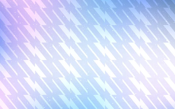 Light Pink, Blue vector template with repeated sticks. — Stock Vector