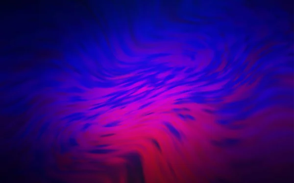 Azul oscuro, vector rojo difuminado brillo plantilla abstracta. — Archivo Imágenes Vectoriales