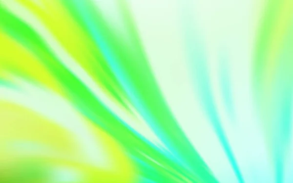 Light Green vector blurred background. — Stock Vector